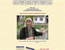 Tablet Screenshot of connectionparenting.com